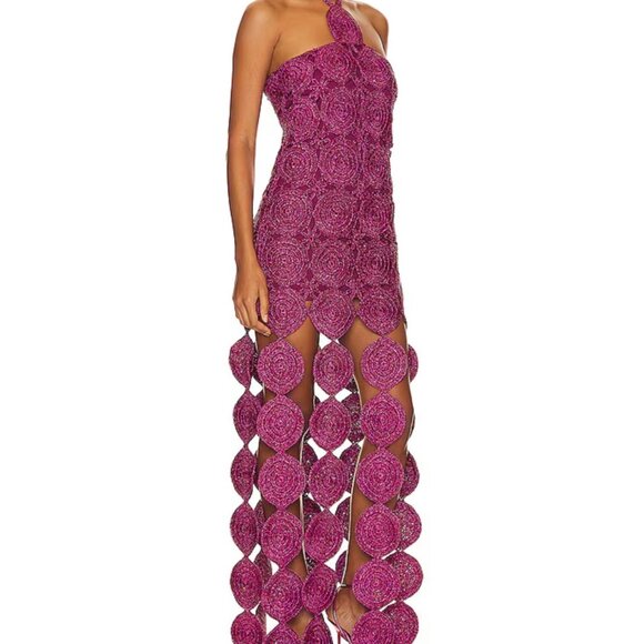 Simonmiller Beep Beep Dress in Magenta - Picture 2 of 8